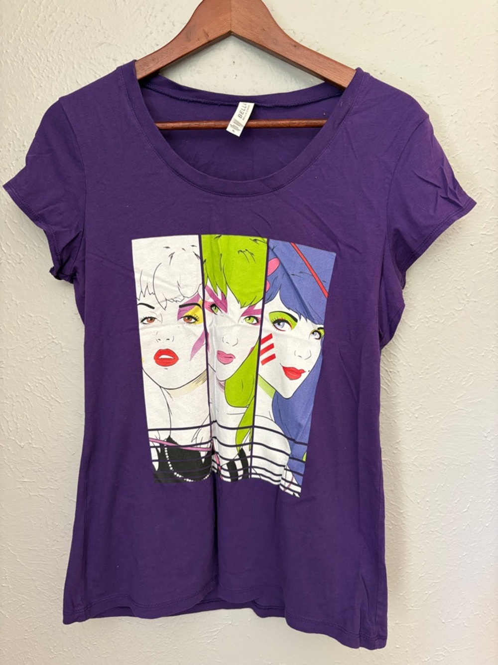 Jem & The Holograms The Misfits Purple Graphic Tee